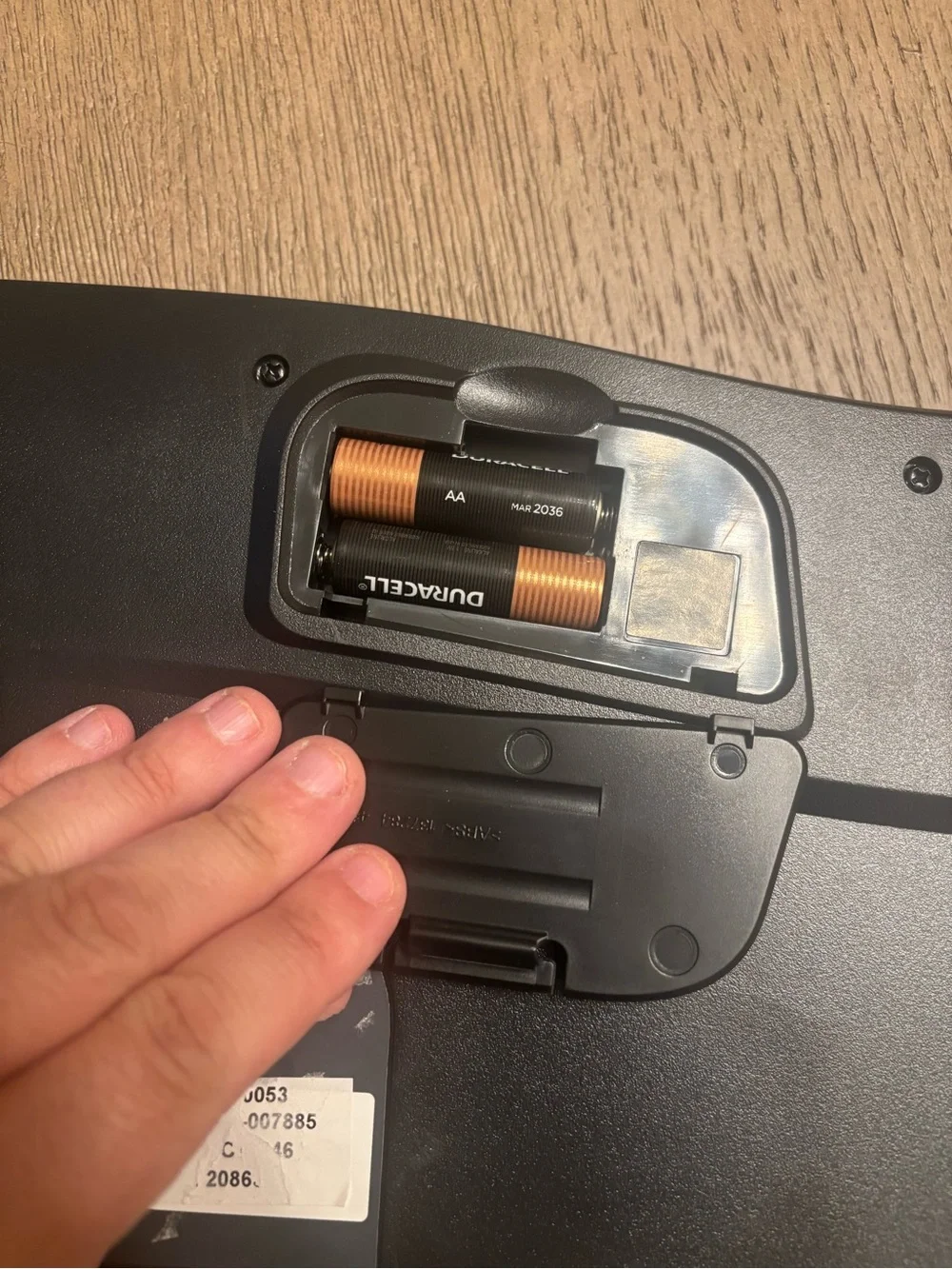 Logitech Ergonomic Wave Keyboard Dongle Working